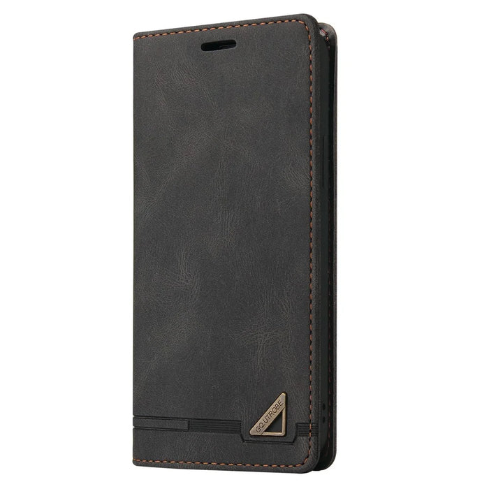 GQ.UTROBE 008 Series For Samsung Galaxy A15 4G Case Cell Phone RFID Blocking Leather Cover - Black - 7