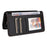 For Samsung Galaxy S23 Magnetic Case BETOPNICE Detachable PU Leather Phone Cover with Strap - Black - 4