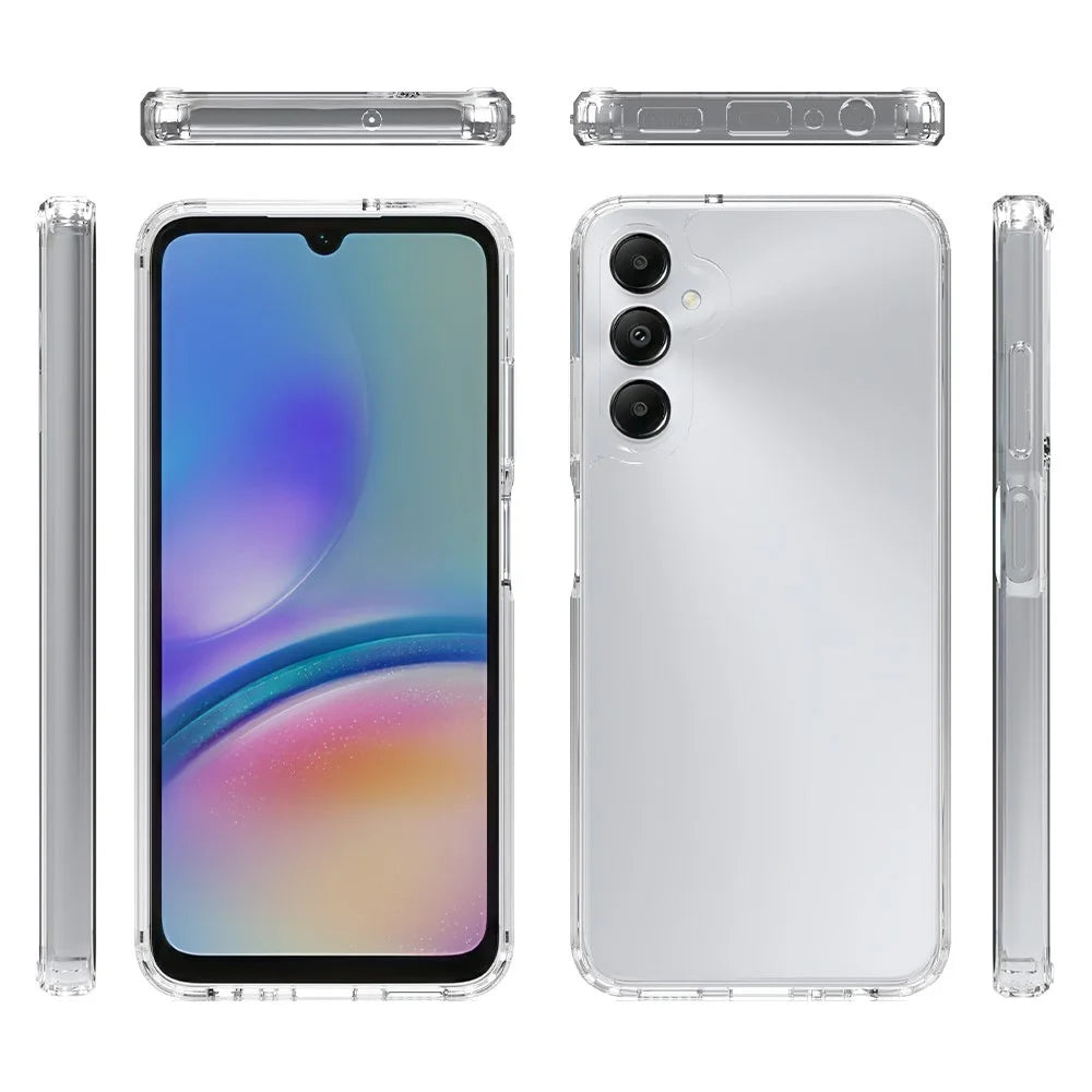 For Samsung Galaxy A05s 4G HD Transparent Cell Phone Case Acrylic + TPU Hybrid Phone Cover - 2