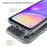 For Samsung Galaxy A05 4G Case Acrylic + TPU Shell Super Transparent Phone Cover - 5