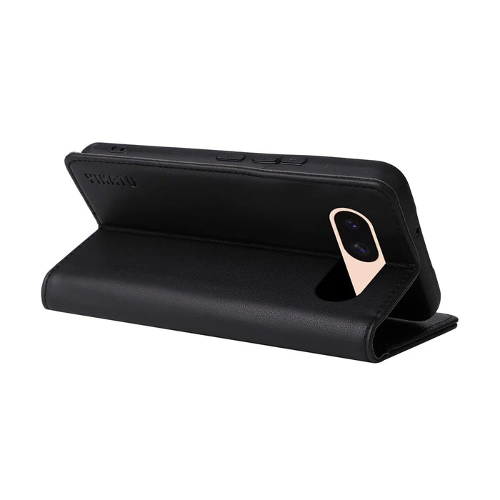 YIKATU YK-001 For Google Pixel 8a Case Book Style Leather Wallet Phone Cover - Black - 4