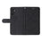 For Samsung Galaxy A15 5G Case Wallet Imprinted Line Leather Phone Cover - Black - 7