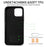 004 For iPhone 13 Pro Case Collision Resistant PU Leather+TPU Phone Cover - Green - 5