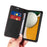BETOPNICE 003 Phone Case for Samsung Galaxy A15 5G RFID Blocking Wallet Leather Cover Phone Shell - Black - 6