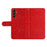For Samsung Galaxy A15 5G Case Stand Wallet Shockproof PU Leather Cell Phone Cover - Red - 7