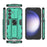 For Samsung Galaxy S24 Case Kickstand Rugged Protective Phone Cover - Green - 6