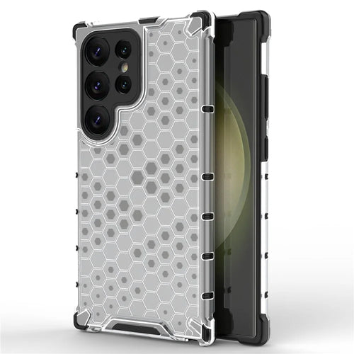 For Samsung Galaxy S24 Ultra Case Anti-drop Protective Phone Cover - Grey - 1
