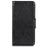 For Google Pixel 8a Case Nappa Texture Slim-Fit Split Leather Phone Cover Wallet - Black - 6