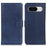 For Google Pixel 8a Case Anti-Scratch Phone Shell Wallet Stand Protective Phone Cover - Blue - 1