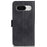For Google Pixel 8a Case Slim-fit Stand Phone Cover TPU +PU Leather Wallet - Black - 6