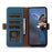 For Google Pixel 8a Case Genuine Cow Leather RFID Blocking Phone Cover - Blue - 3
