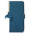 For Google Pixel 8a Case Genuine Cow Leather RFID Blocking Phone Cover - Blue - 6