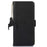 For Google Pixel 8a Case Genuine Cow Leather Phone Cover with RFID Blocking - Black - 6