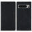 For Google Pixel 8 Pro Leather Case Magnetic Auto-absorbed Phone Cover - Black - 1