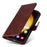 For Samsung Galaxy S24 Ultra Case Flip Stand PU Leather Protective Phone Cover - Brown - 5