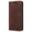 BETOPNICE 003 for Samsung Galaxy S24+ Case RFID Blocking Stand Leather Phone Cover - Brown - 7