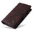For Samsung Galaxy A05 4G Case Zipper Pocket Wallet Phone Leather Cover - Brown - 6