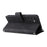 For Samsung Galaxy A15 5G Case Multiple Card Slots  Phone Cover with Zipper Pocket - Black - 4