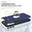 For Samsung Galaxy S23 FE Case Ring Kickstand Phone Back Cover - Blue - 4
