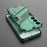 For Samsung Galaxy S24+ Case PC+TPU Phone Cover with Kickstand - Green - 5