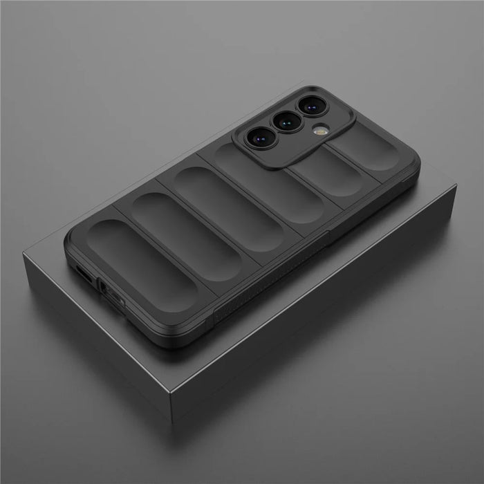 For Samsung Galaxy S24+ TPU Case Rugged Protective Phone Cover - Black - 5