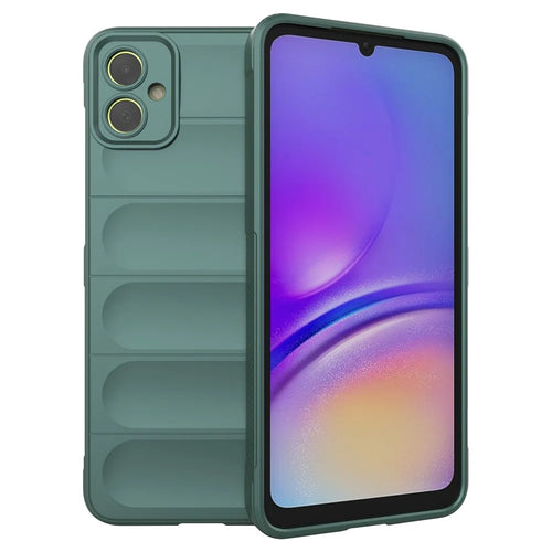 For Samsung Galaxy A05 4G Case Rugged Back TPU Phone Cover - Green - 1