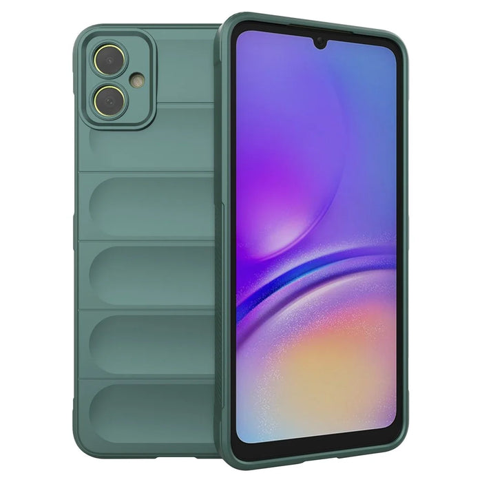 For Samsung Galaxy A05 4G Case Rugged Back TPU Phone Cover - Green - 1