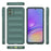 For Samsung Galaxy A05 4G Case Rugged Back TPU Phone Cover - Green - 6