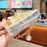 Shockproof TPU Case for iPhone 15 Pro Case Glitter Epoxy Phone Shell with Bracelet Strap - Silver - 4