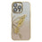 For iPhone 15 Pro Max Case Quicksand Butterfly Electroplating TPU Glitter Phone Cover - Gold - 1