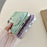 For iPhone 15 Pro Case TPU Epoxy Ferris Wheel Sparkle Glitter Cover - Green - 2