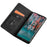 For Nokia G42 Case Skin-touch Flip Stand PU Leather Smart Phone Cover with Card Slots - Black - 2