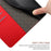 HT06 For Samsung Galaxy A34 5G Shockproof Case Litchi Texture PU Leather Wallet Phone Case - Red - 7