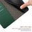HT06 For iPhone 15 Pro Max Case PU Leather Litchi Texture Stand Phone Cover - Green - 7