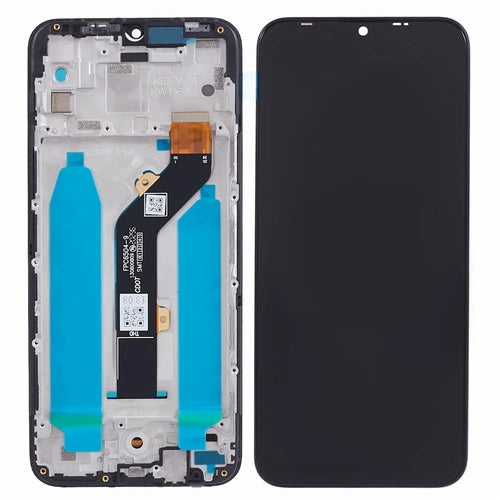 For Tecno Spark Go 2020 KE5S / Tecno Spark 6 Go KE5j, KE5k Grade C LCD Screen and Digitizer Assembly + Frame (without Logo) - 1
