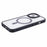 For iPhone 14 Case Shockproof PC+TPU Clear Phone Case Compatible with MagSafe - Black - 5