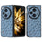 ABEEL For OnePlus Open Case Ostrich Texture Phone Back Cover - Blue - 1
