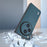 ABEEL For OnePlus Open Case Genuine Cow Leather+PC Protective Phone Cover - Green - 5