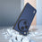 ABEEL For OnePlus Open Case Genuine Cow Leather + PC Litchi Texture Cover - Blue - 5