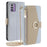 For Nokia G42 Case Zipper Pocket PU Leather Crossbody Phone Cover - Blue - 1