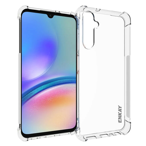 ENKAY HAT PRINCE For Samsung Galaxy A05s 4G Case Shockproof Corners TPU Phone Cover Clear Shell - 1