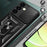 For Samsung Galaxy S24 Case Anti-drop Slide Lens Protection Scratch-resistant PC+TPU Phone Cover - Black - 5