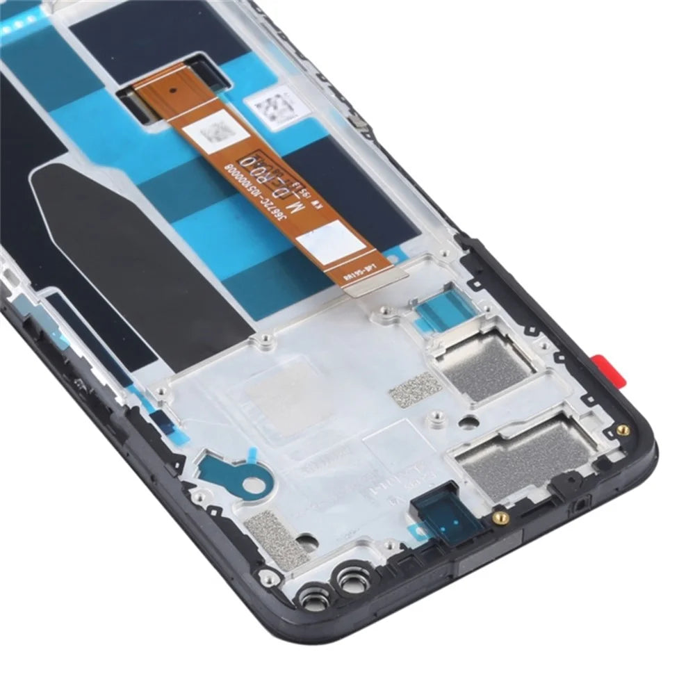 For Realme X50 5G Grade B LCD Screen and Digitizer Assembly + Frame Replacement Part (without Logo) - 4