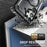 For Samsung Galaxy S22 Ultra 5G Case Ring Kickstand Magnetic Phone Cover - Black - 3