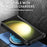 For Samsung Galaxy S22 Ultra 5G Case Ring Kickstand Magnetic Phone Cover - Black - 4