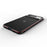 For Google Pixel 8 Pro Case Slim Fit Metal Frame Bumper Cover - Black+Red - 4