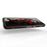 For Google Pixel 8 Pro Case Slim Fit Metal Frame Bumper Cover - Black+Red - 6