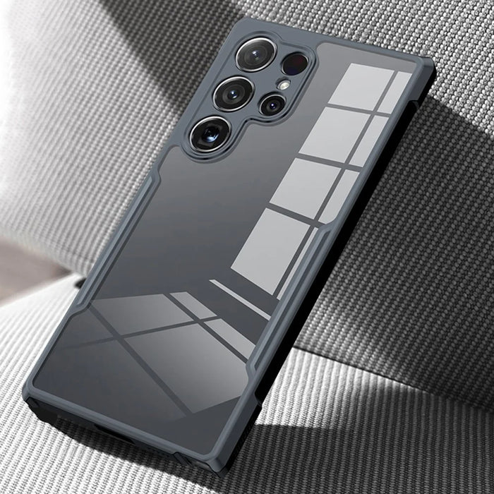 XUNDD For Samsung Galaxy S24 Ultra Phone Case Scratch-resistant Acrylic+TPU Cover - 2