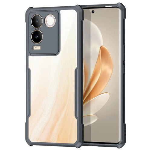 XUNDD For vivo S17e 5G Phone Case Anti-Scratch Acrylic+TPU Slim-Fit Phone Protector - 1