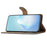 For Samsung Galaxy S24+ Case Magnetic Clasp Wallet Leather Cover - Blue - 3